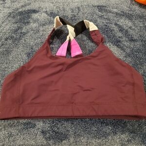 Sale 4 For $40! Women's Burgundy Sports Bra 10